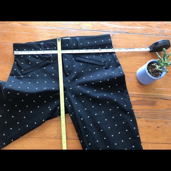 GAP Signature Skinny Ankle Pant, Black Geo Print - Picture 8 of 14